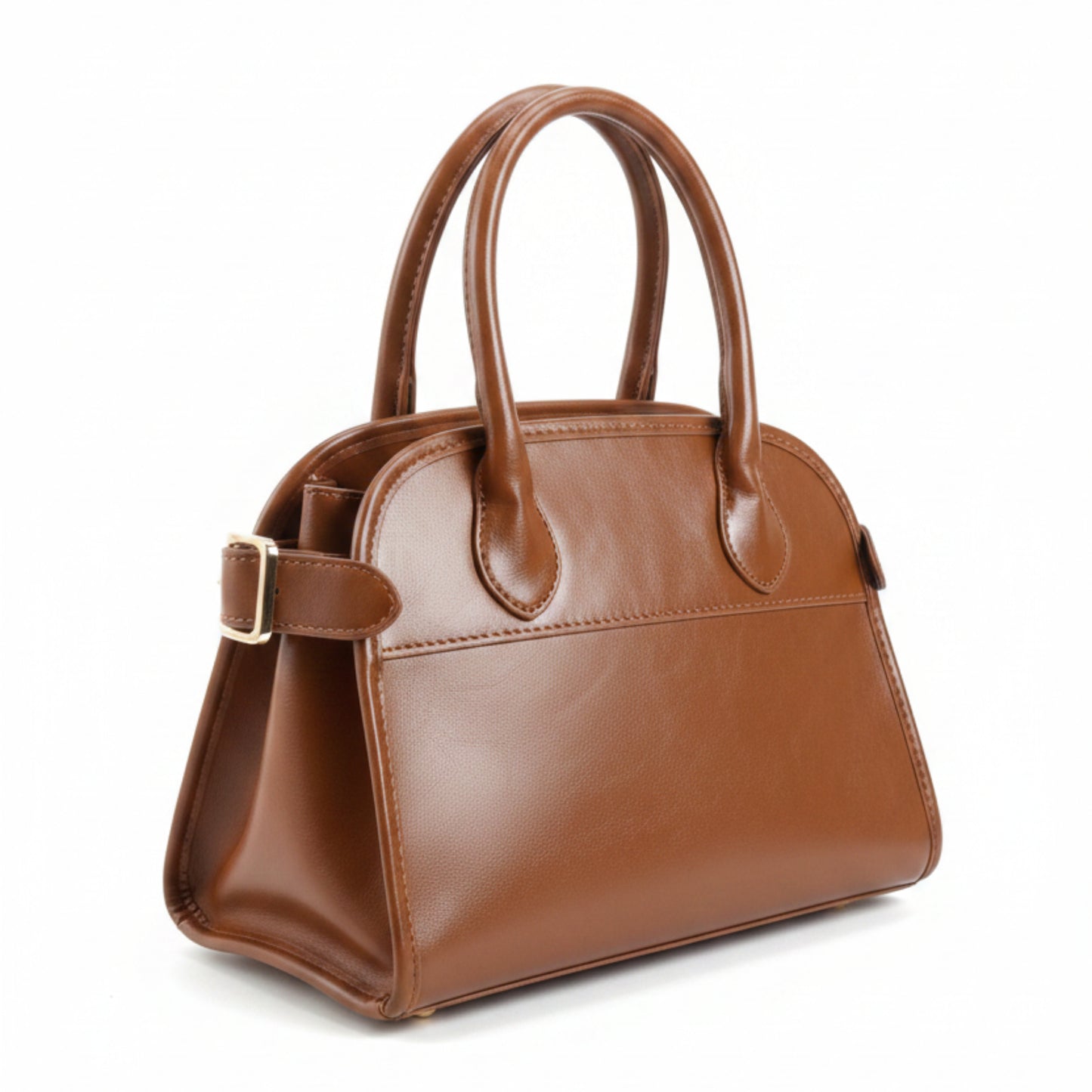BORSA CHIC RIGIDA DONNA A MANO E TRACOLLA - ELEGANTE CON TRACOLLA REMOVIBILE