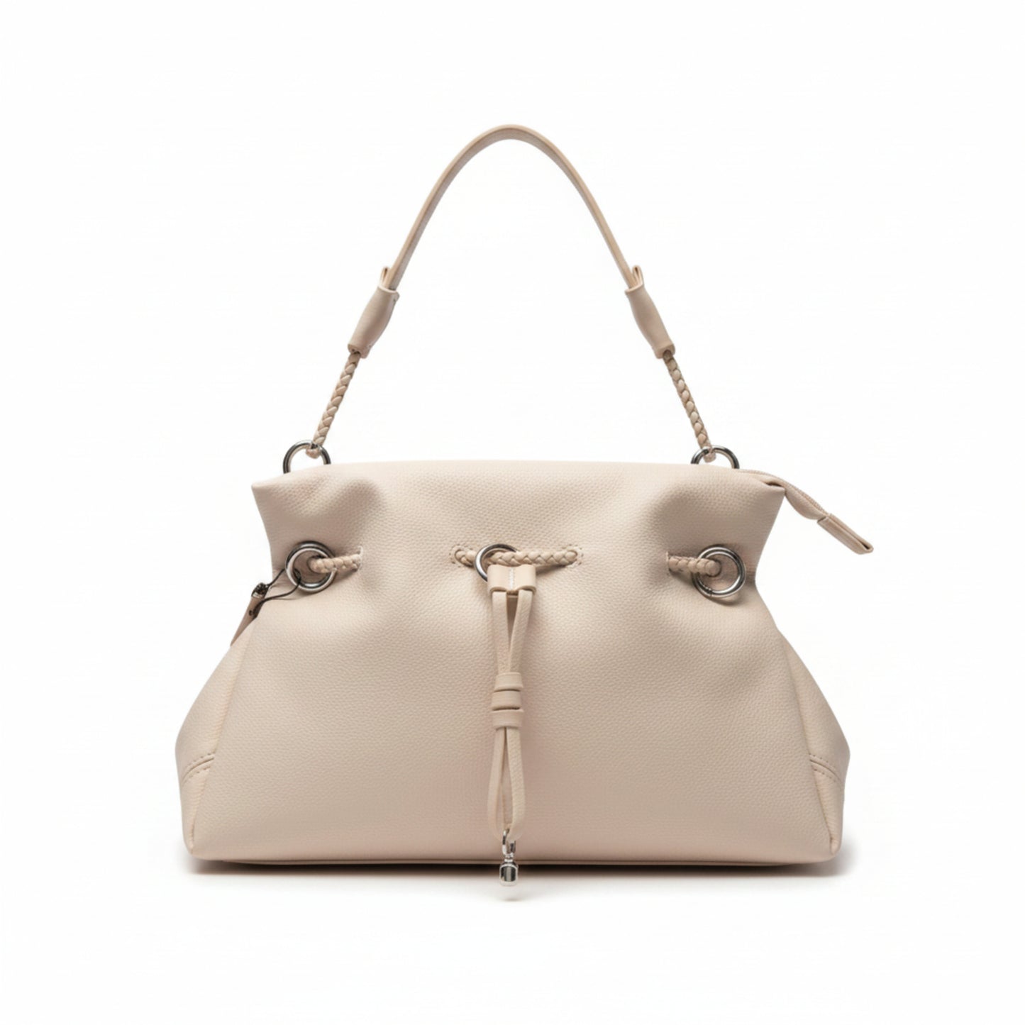 BORSA MORBIDA CHIC CON TRACOLLA REMOVIBILE - CHIUSURA ZIP