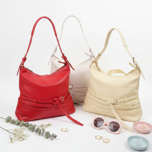 BORSA CINTURINO INTRECCIATO CASUAL A SPALLA O TRACOLLA