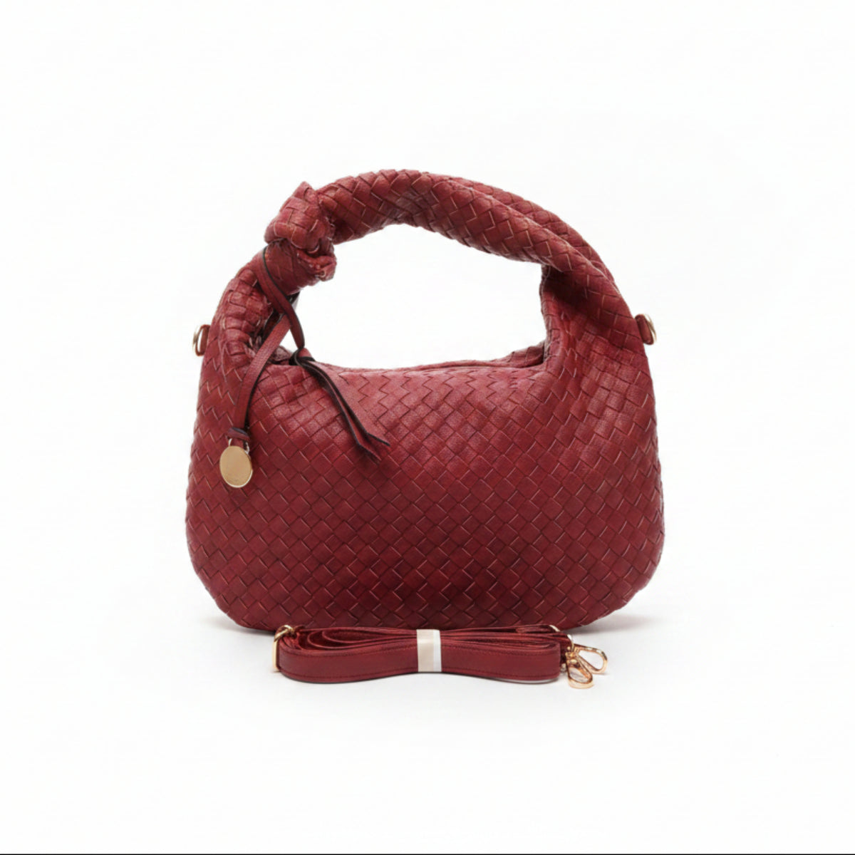 BORSA TRENDY CON NODO E MOTIVO INTRCCIAIO