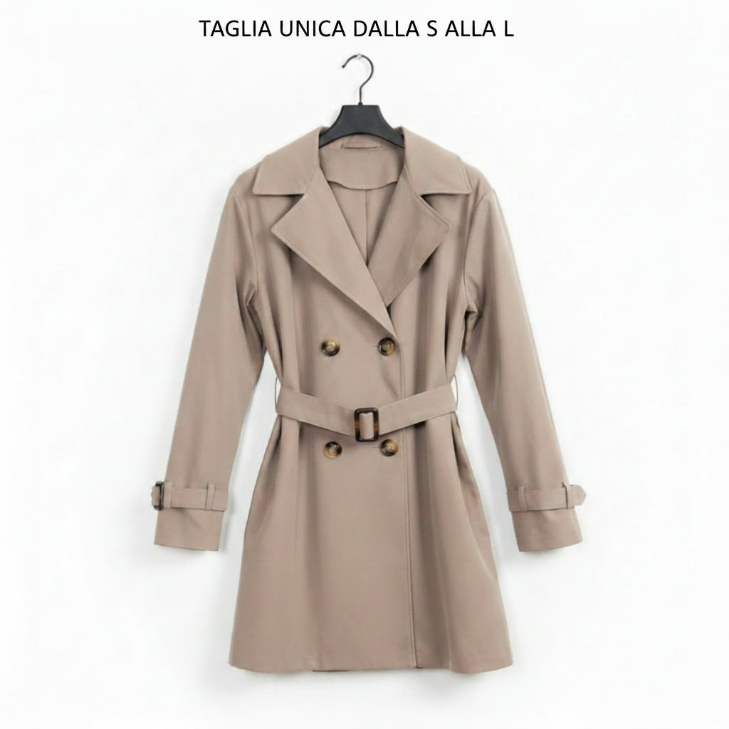 TRENCH BEIGE DI SUPER TENDENZA