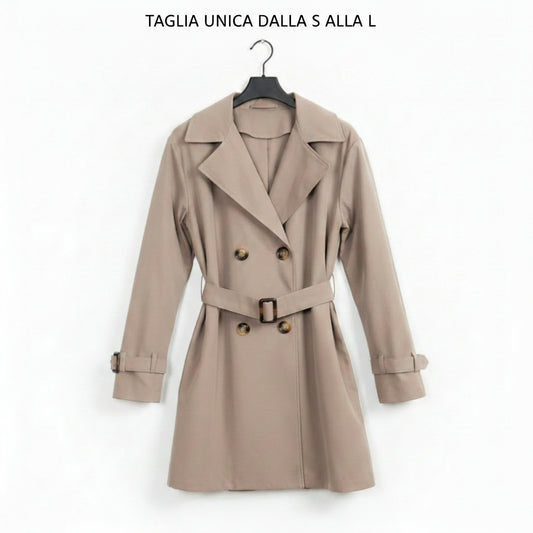 TRENCH BEIGE DI SUPER TENDENZA