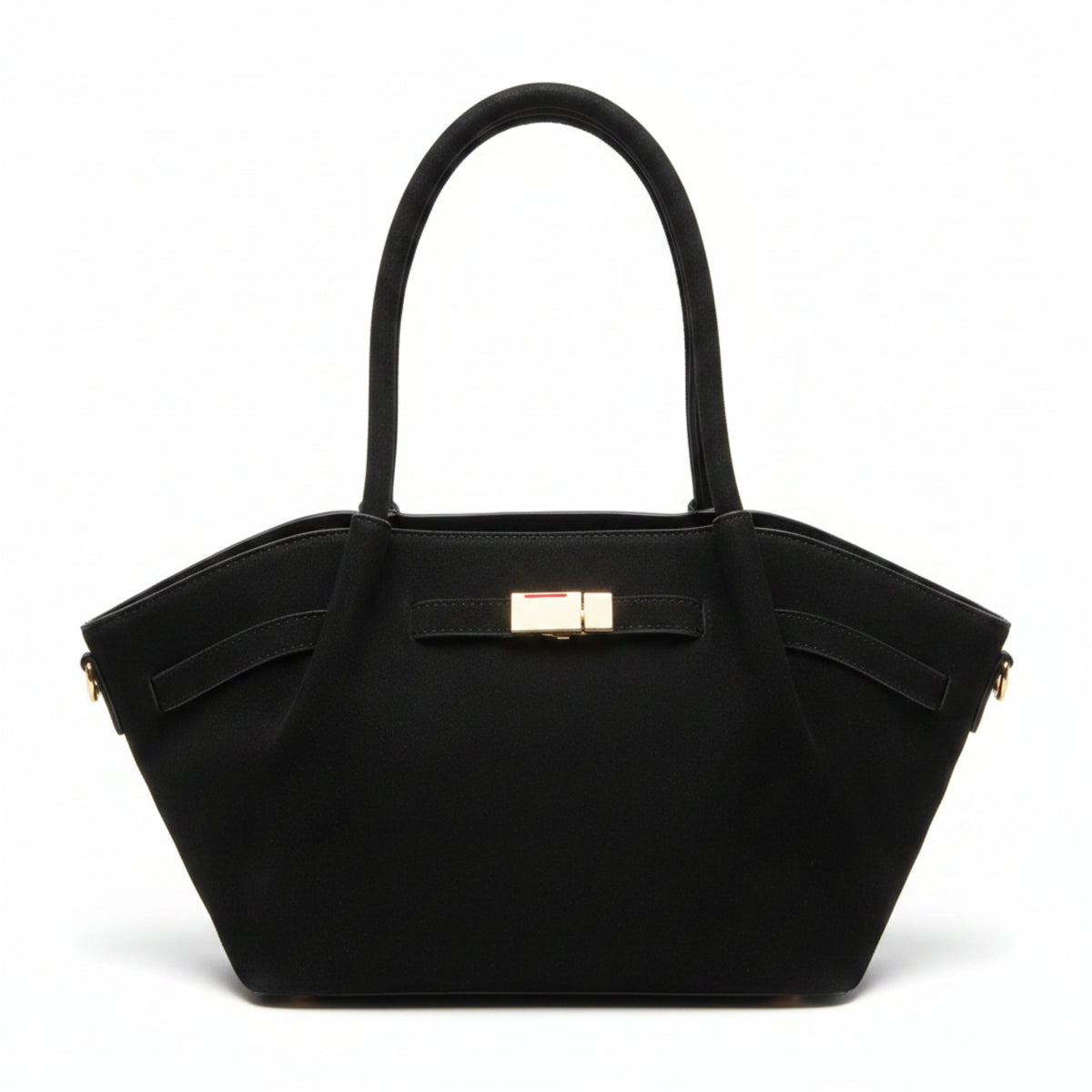 BORSA FIORE EFFETTO SCAMOSCIATO - CHIC E DI TENDENZA