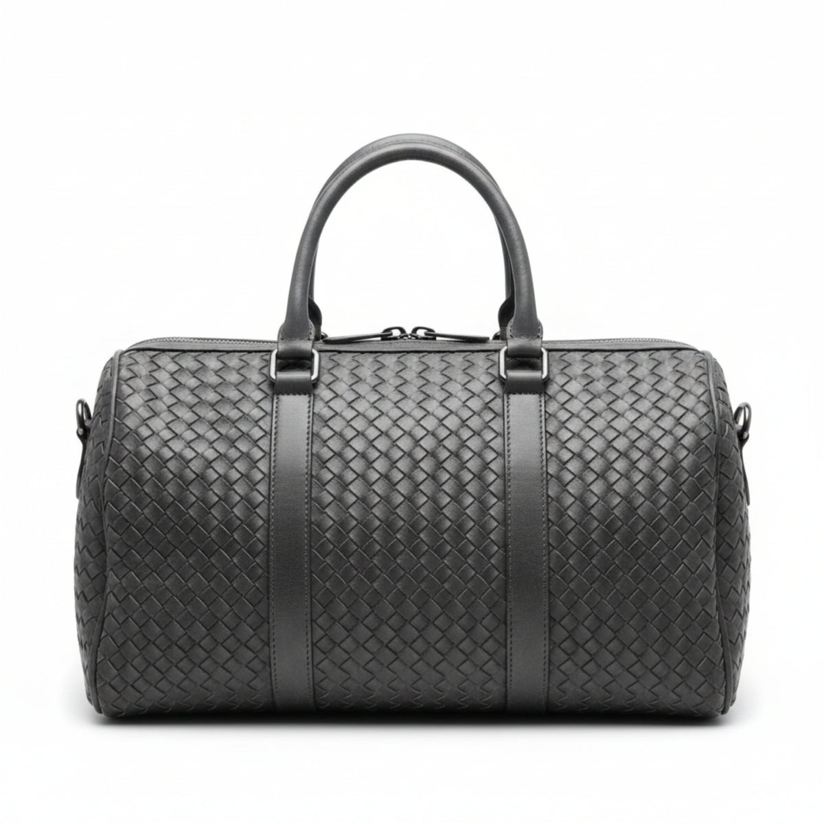 BORSA DA VIAGGIO A BAULETTO - INTRECCIATA E SUPER CHIC