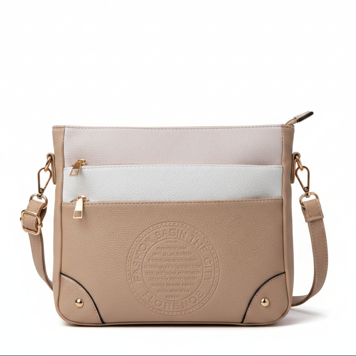 BORSA TASCHE MULTIPLE CON ZIP COMODA E LEGGERA