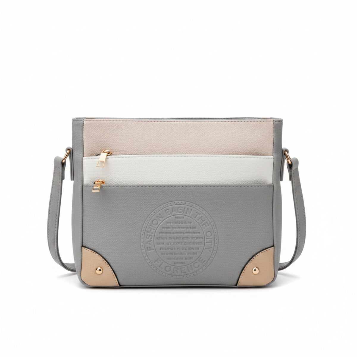 BORSA TASCHE MULTIPLE CON ZIP COMODA E LEGGERA