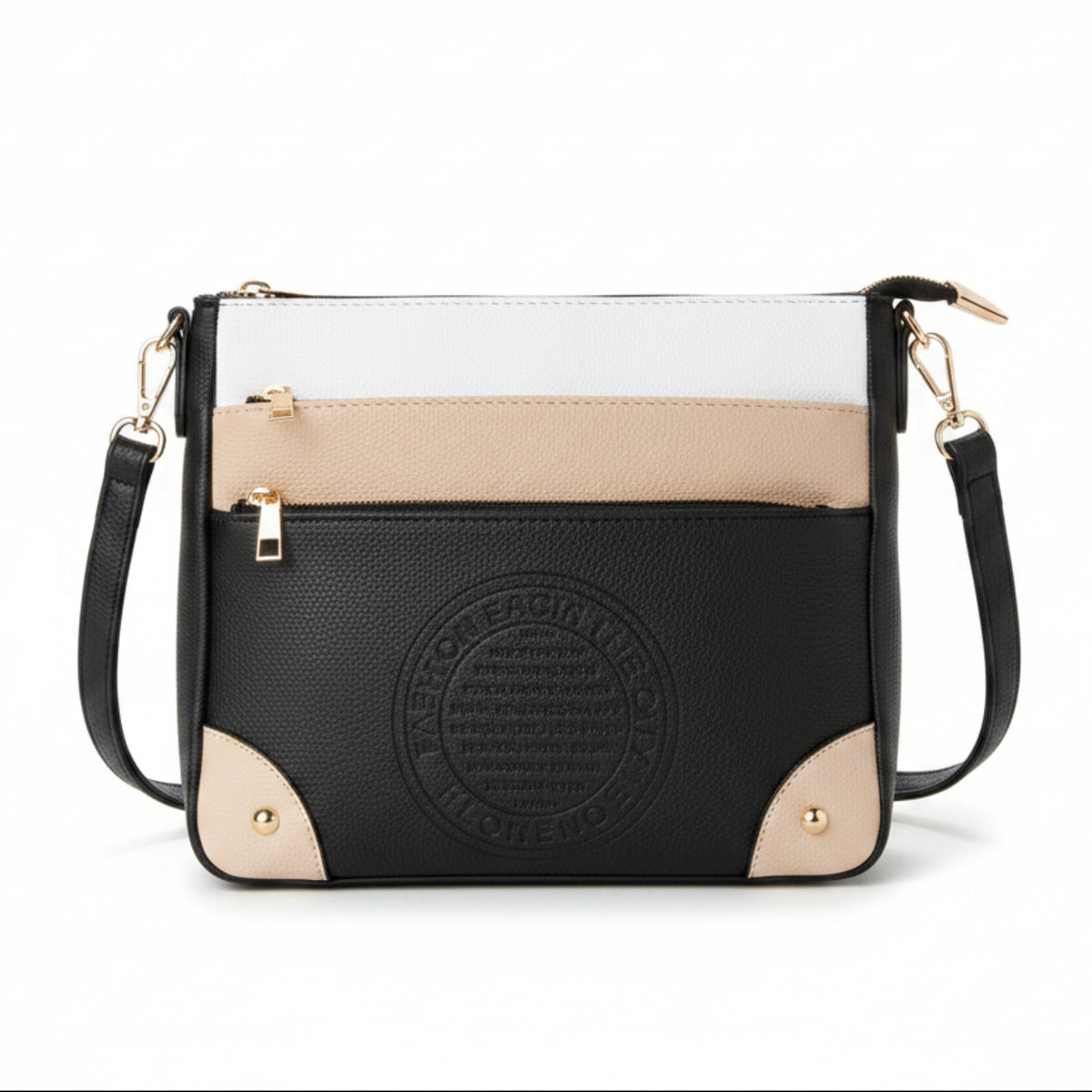 BORSA TASCHE MULTIPLE CON ZIP COMODA E LEGGERA
