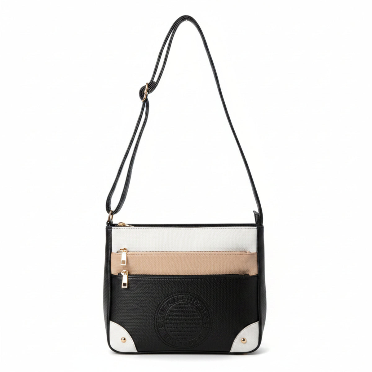 BORSA TASCHE MULTIPLE CON ZIP COMODA E LEGGERA