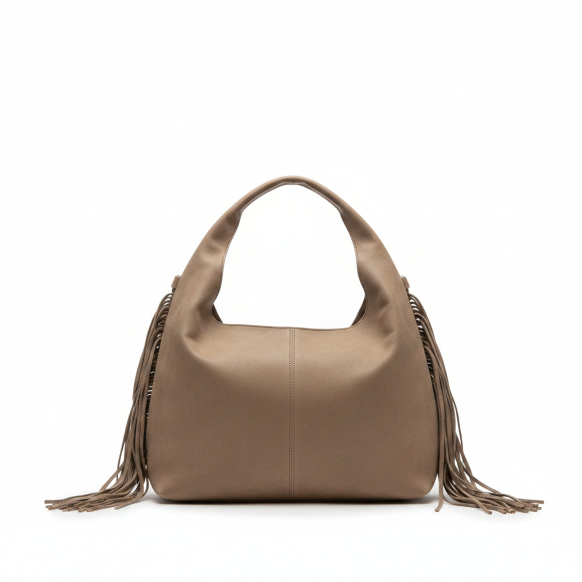 BORSA EFFETTO SCAMOSCIATO CON FRANGE