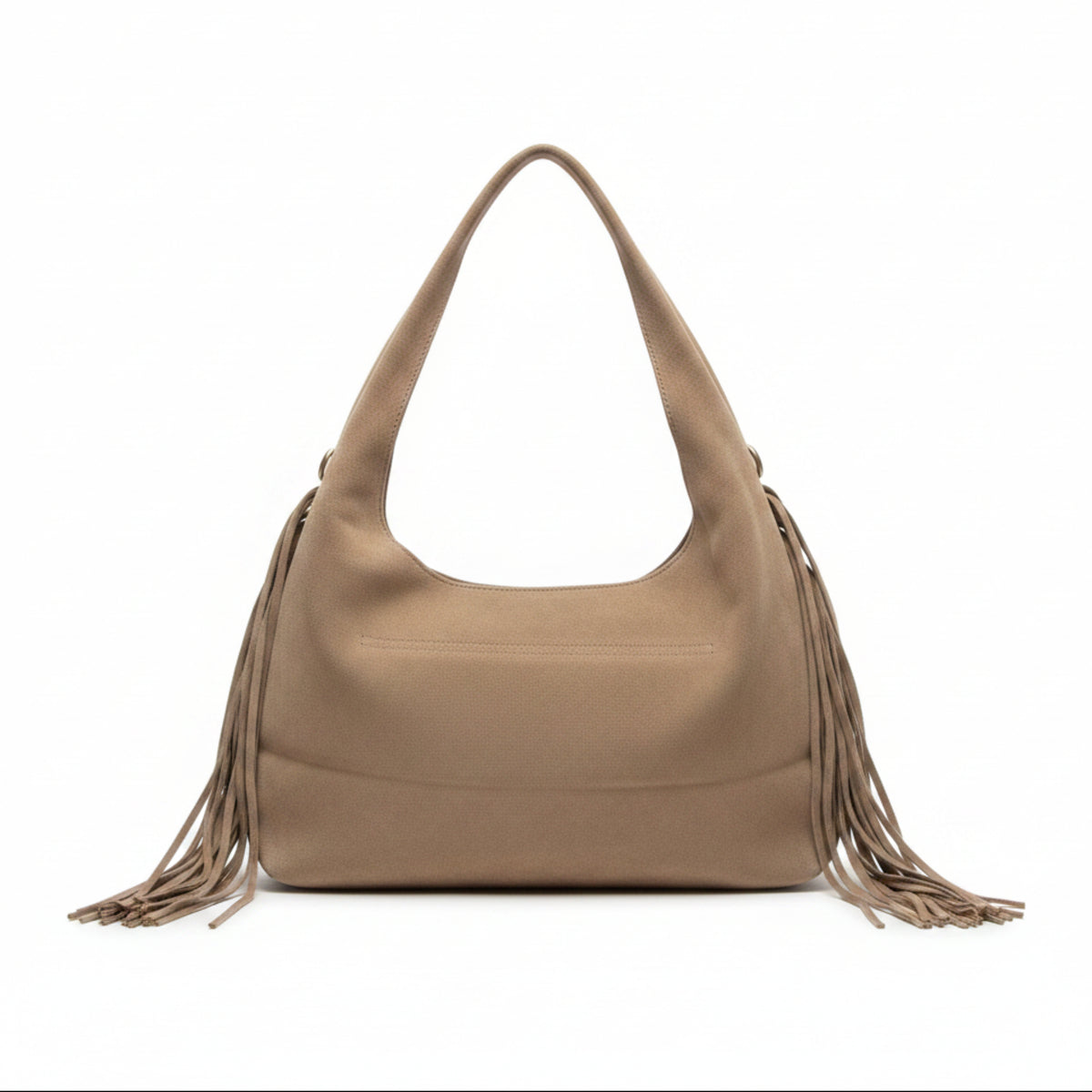 BORSA EFFETTO SCAMOSCIATO CON FRANGE