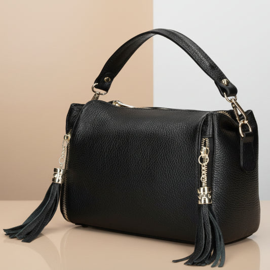 BORSA DONNA IN VERA PELLE MADE IN ITALY ROMINA